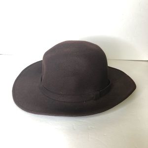 Brown wool hat